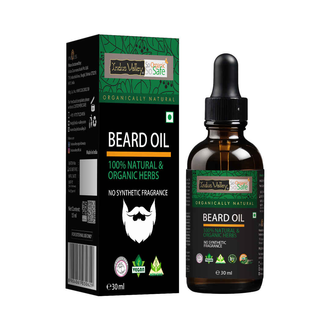 Buy Indus Valley Beard Oil - (30 ml) - Purplle