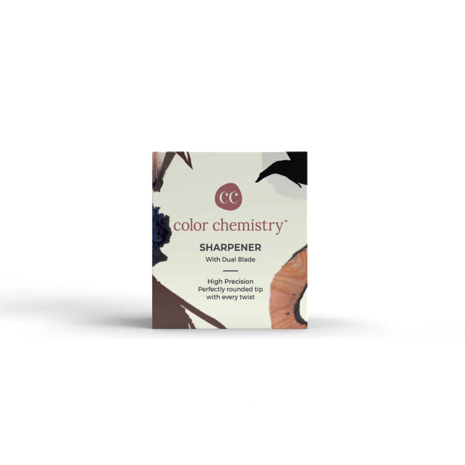 Buy Color Chemistry Dual Blade Cosmetic Sharpener | Precision Sharpener for Kajal, Kohl, Eyeliner & Lip Crayons | German Stainless Steel Blade | Fits Standard & Jumbo Pencils | Mess-Free | Travel-Friendly 1 pc - Purplle