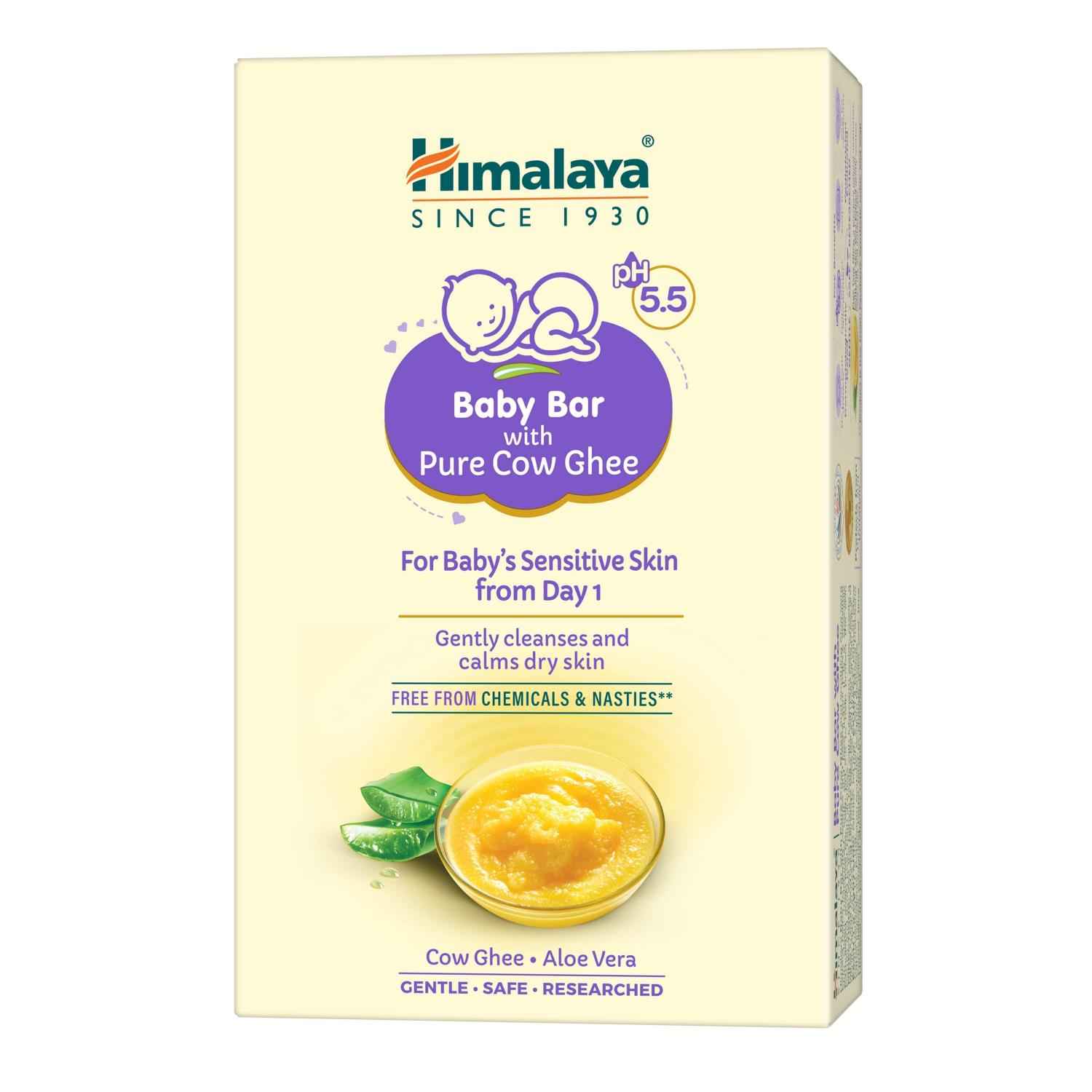 Buy Himalaya Baby Baby Bar With Pure Cow Ghee 125 gm - Purplle