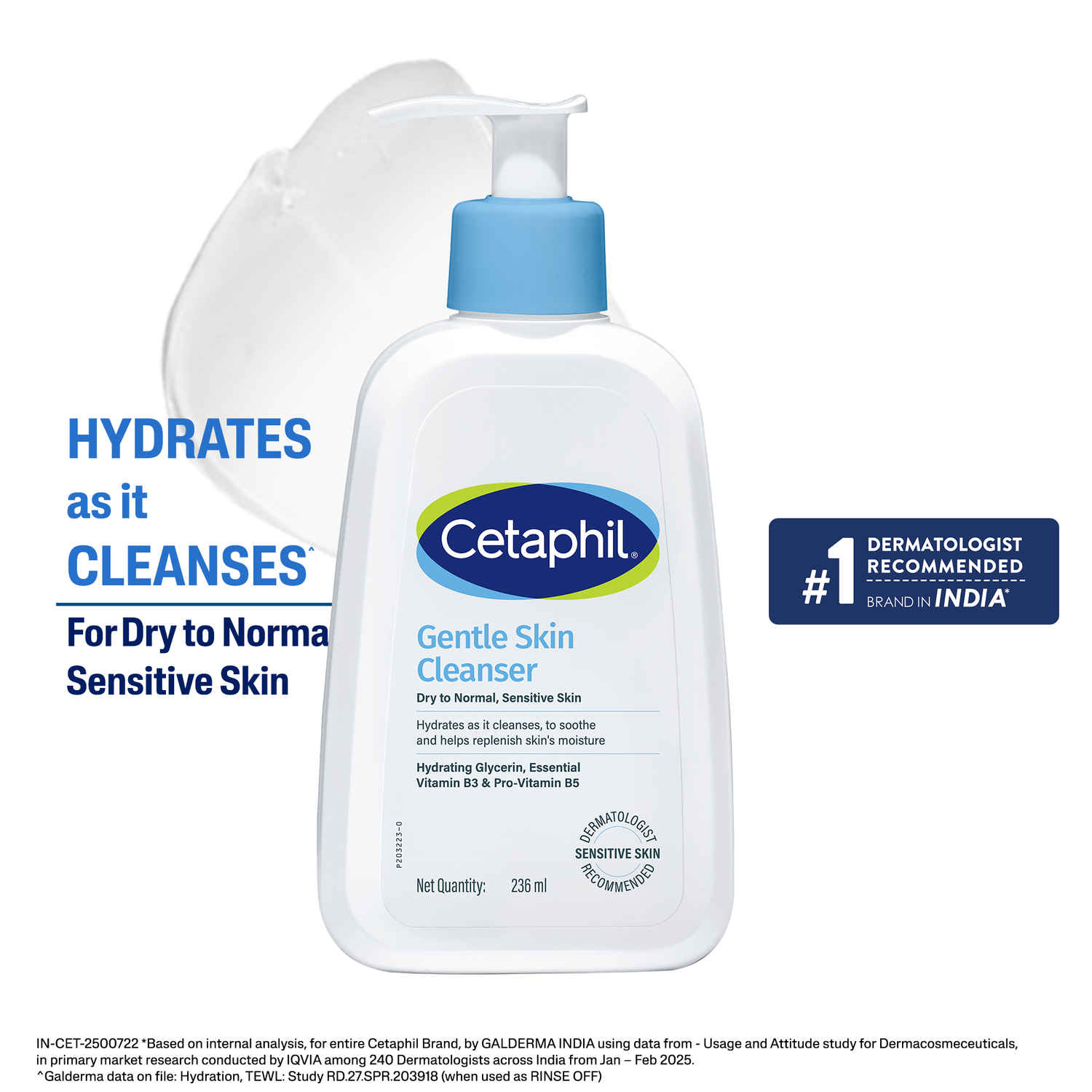 Buy Cetaphil Gentle Skin Cleanser - (236 ml) - Purplle