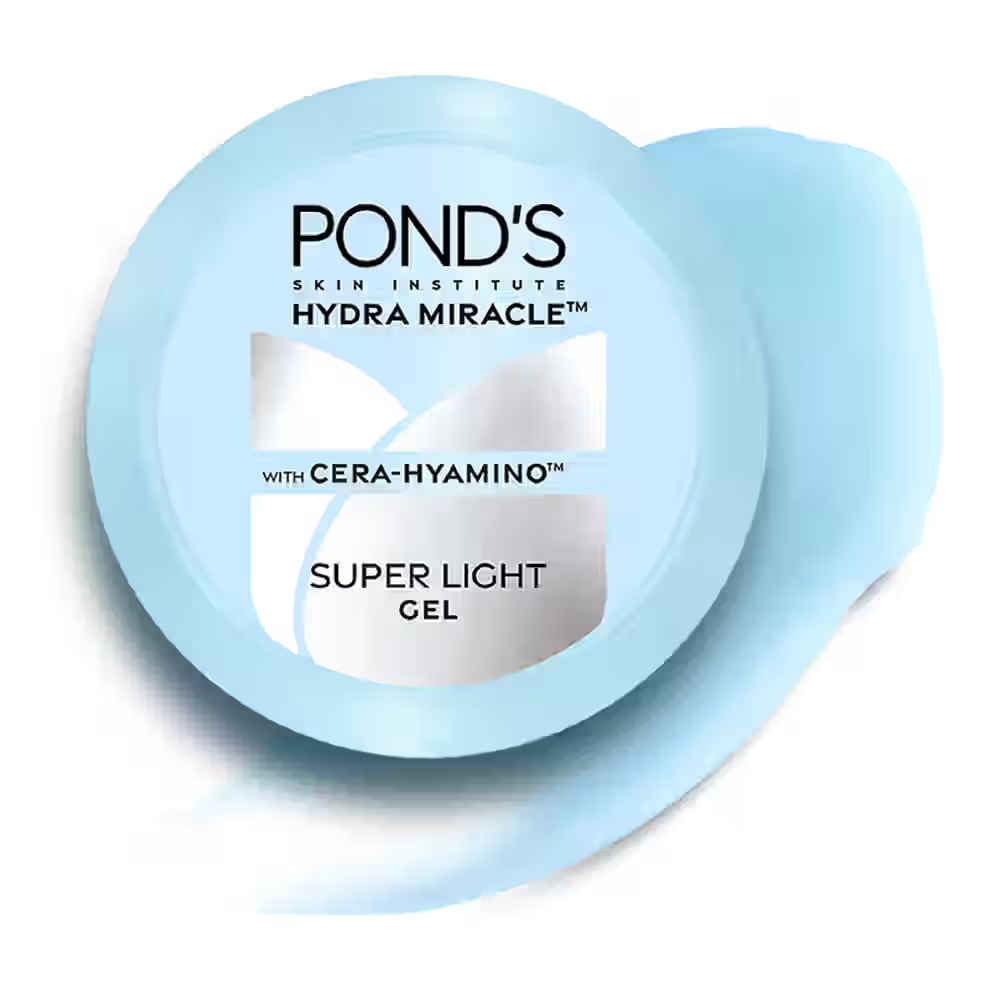 Buy Ponds Super Light Gel Moisturiser, Oil-Free Moisturiser, 25 gm - Purplle