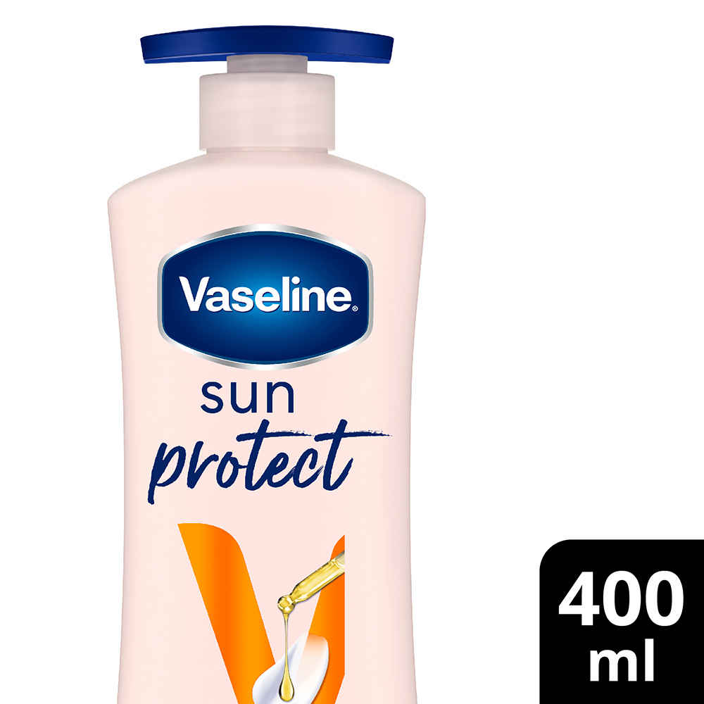 Buy Vaseline Sun Protect SPF 30 Body Lotion, Reduces Tan Lines in 7 Days, UVA + UVB PA+++ Sun Protection, 400 ml - Purplle