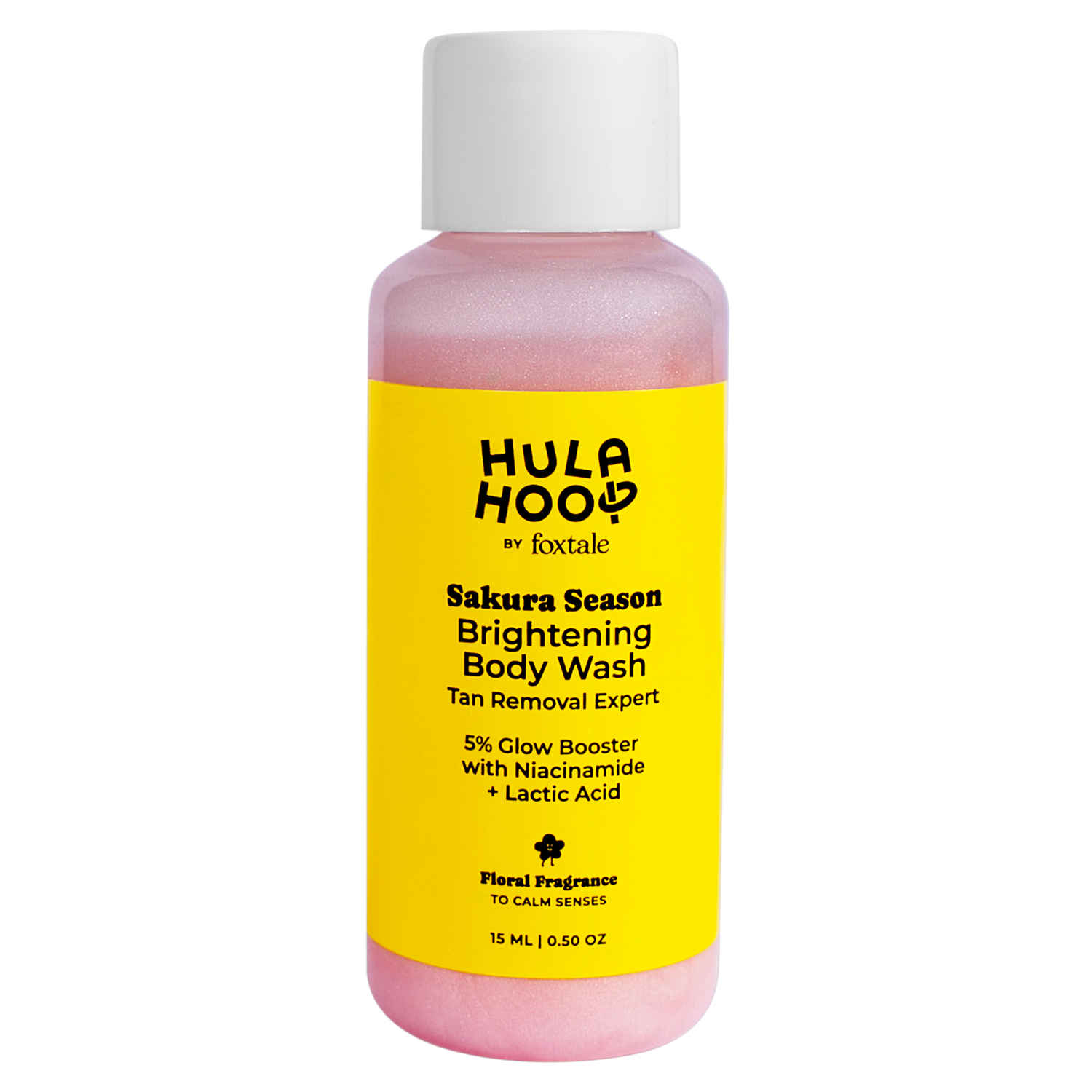 Buy Hula Hoop by Foxtale Sakura Season Brightening Body Wash (15 ml) - Purplle