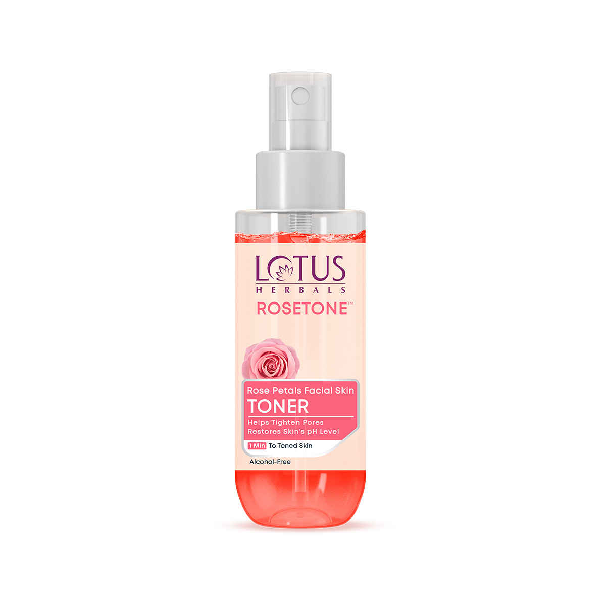 Buy Lotus Herbals Rosetone Rose Petals Facial Skin Toner|Alcohol-Free| Hydrates & Moisturises Skin - 100 ml - Purplle
