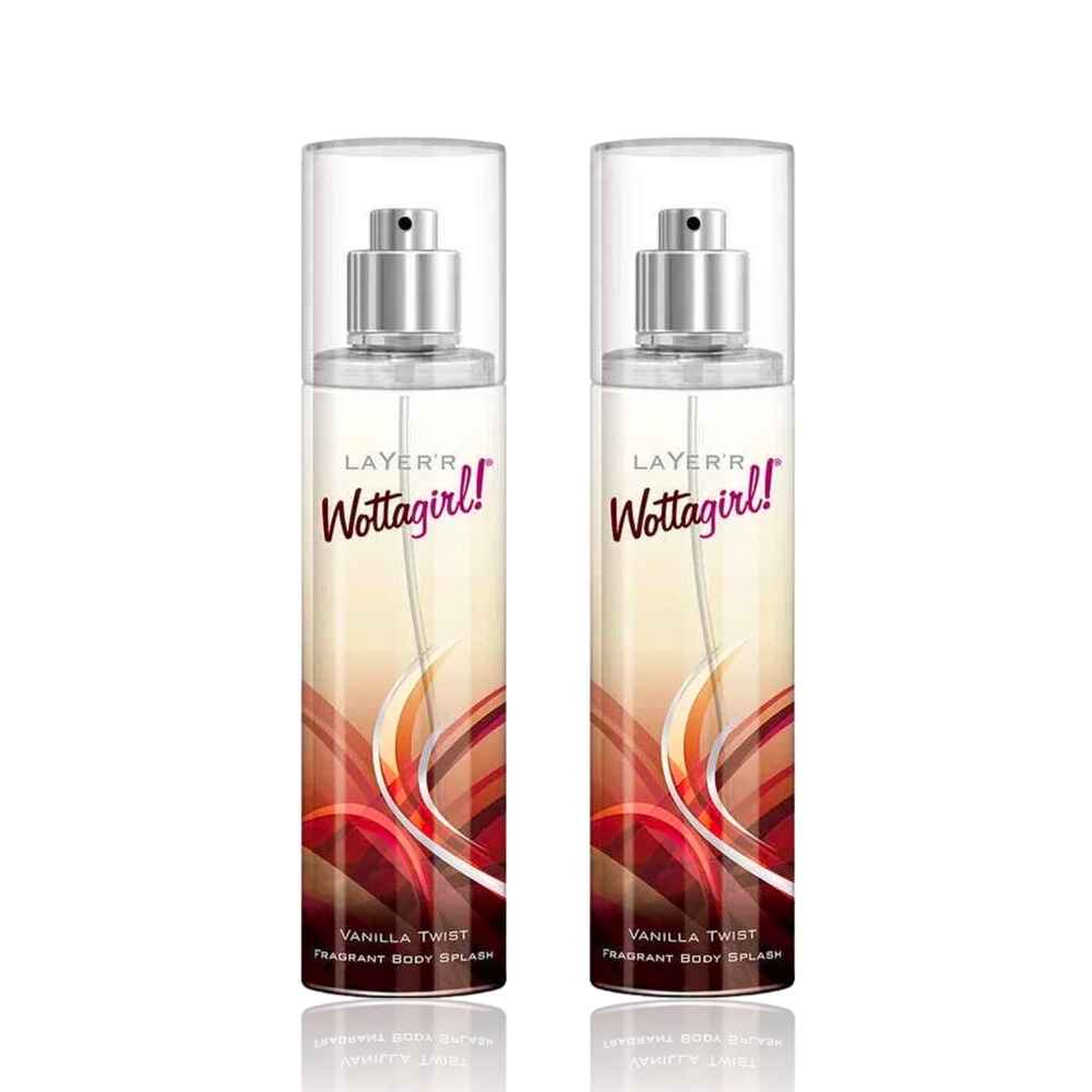 Buy Layerr Wottagirl ! Perfume for Women - VANILLA TWIST 270 ml (Pack of 2 * 135 ml) - Purplle
