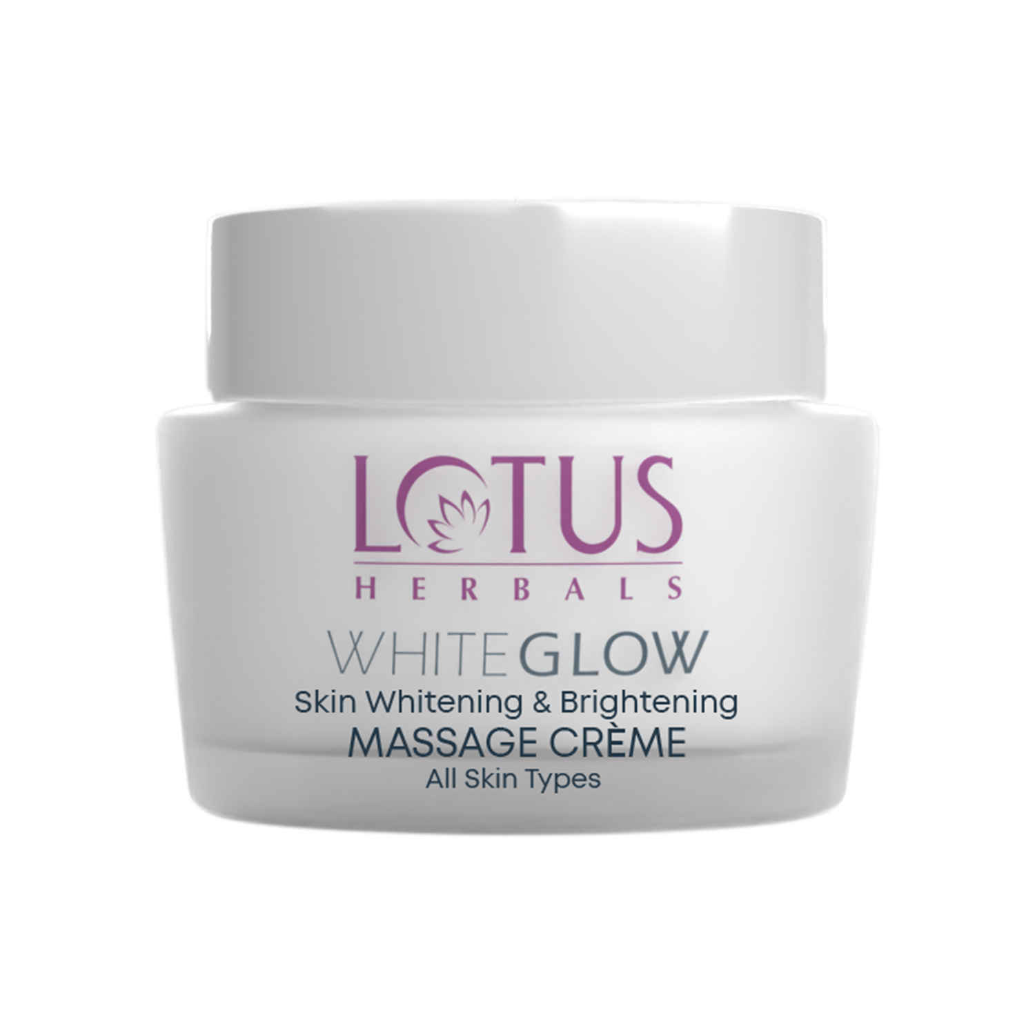 Buy Lotus Herbals Whiteglow Skin Whitening & Brightening Massage Cream, 60 gm - Purplle