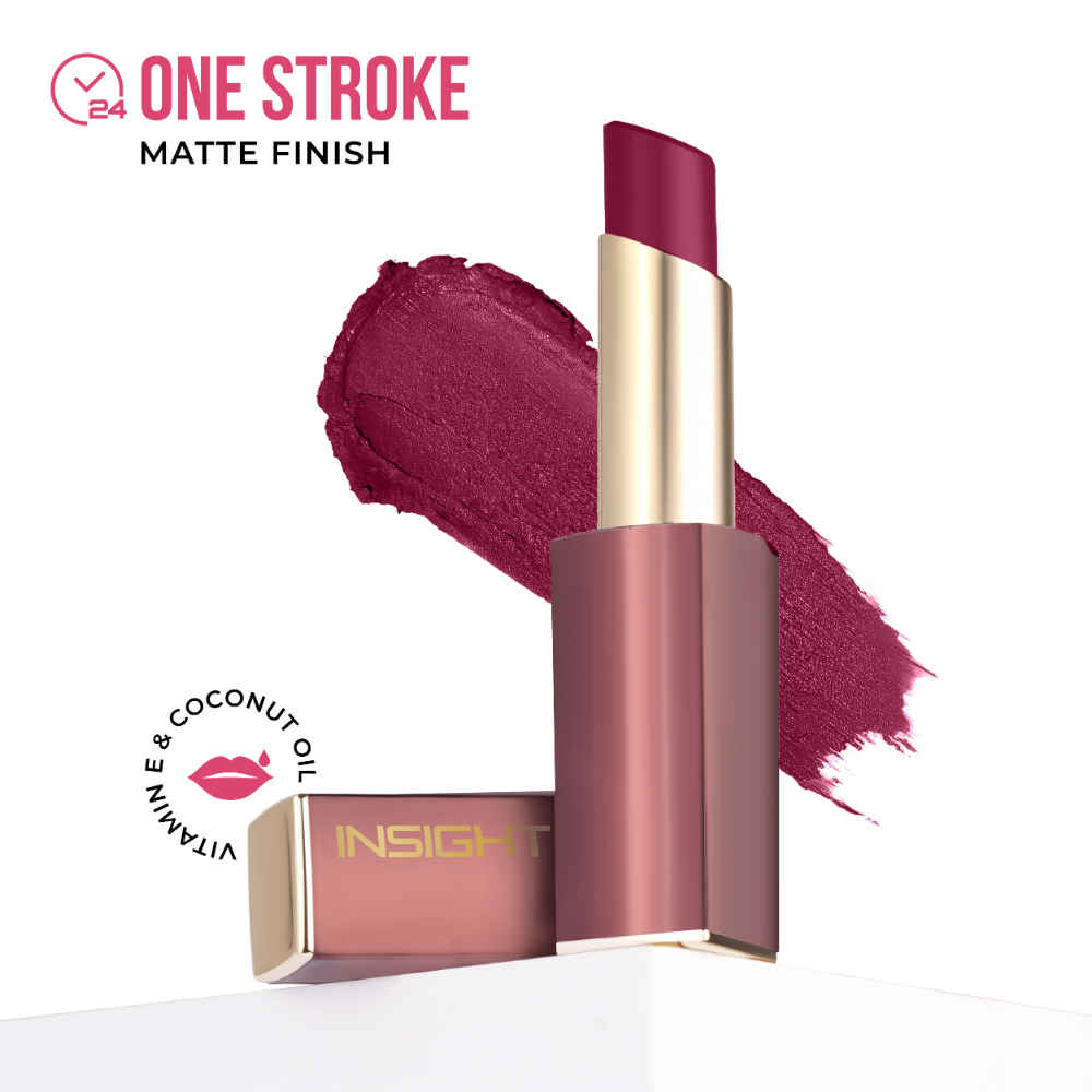 Buy INSIGHT Pure Matte Lipstick – Hot Take 3.3 gm - Purplle