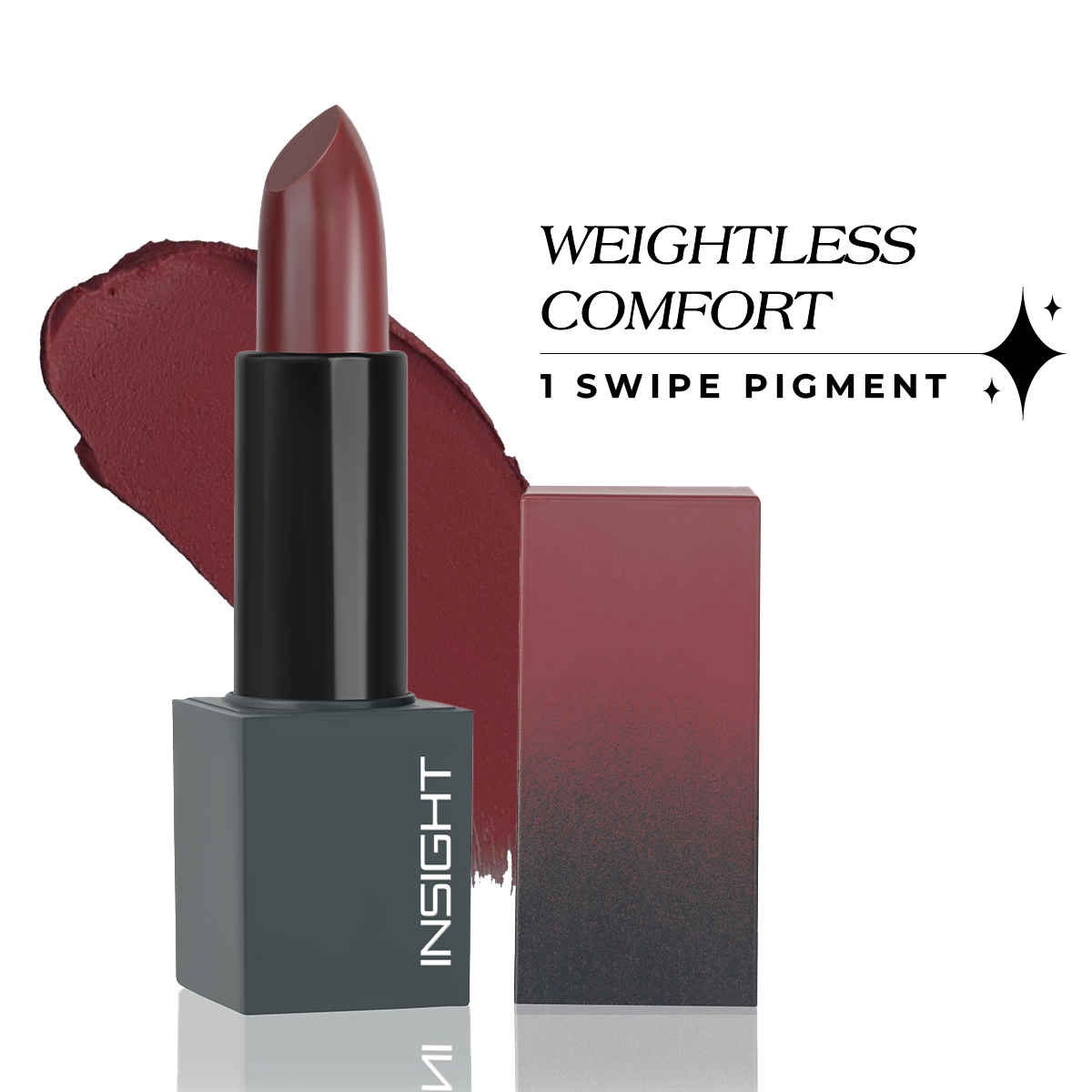 Buy INSIGHT Velvet Matte Lipstick – First Kiss 3.8 gm - Purplle
