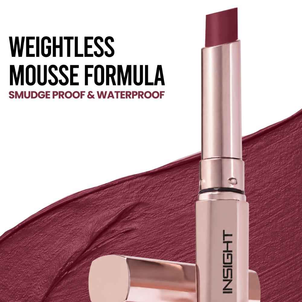 Buy Insight Makeup Essentials Mousse Lipstick - Rum Cake – 2.5 gm - Purplle