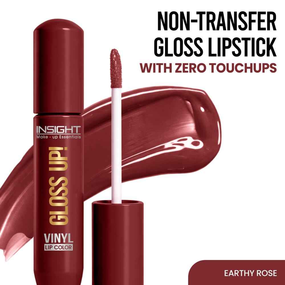 Buy Insight Cosmetics Gloss Up ! Vinyl Lip Color – Earthy Rose - 4 gm - Purplle