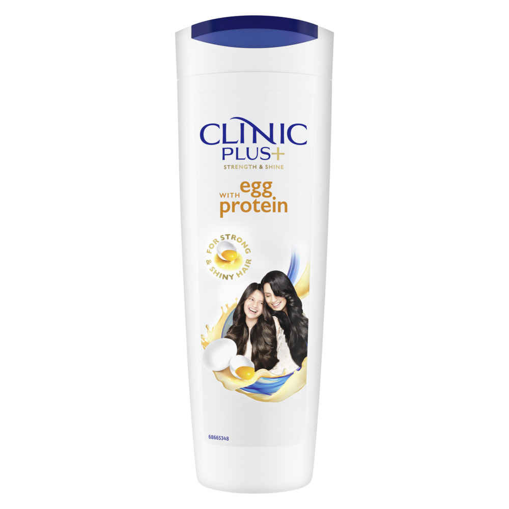 Buy Clinic Plus Strength & Shine With Egg Protein Shampoo, 355 ml - Purplle