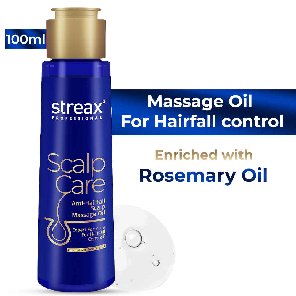 Buy Streax Professional Anti Hairfall Massage Oil with Rosemary Oil for Hair Fall Control 100 ml - Purplle