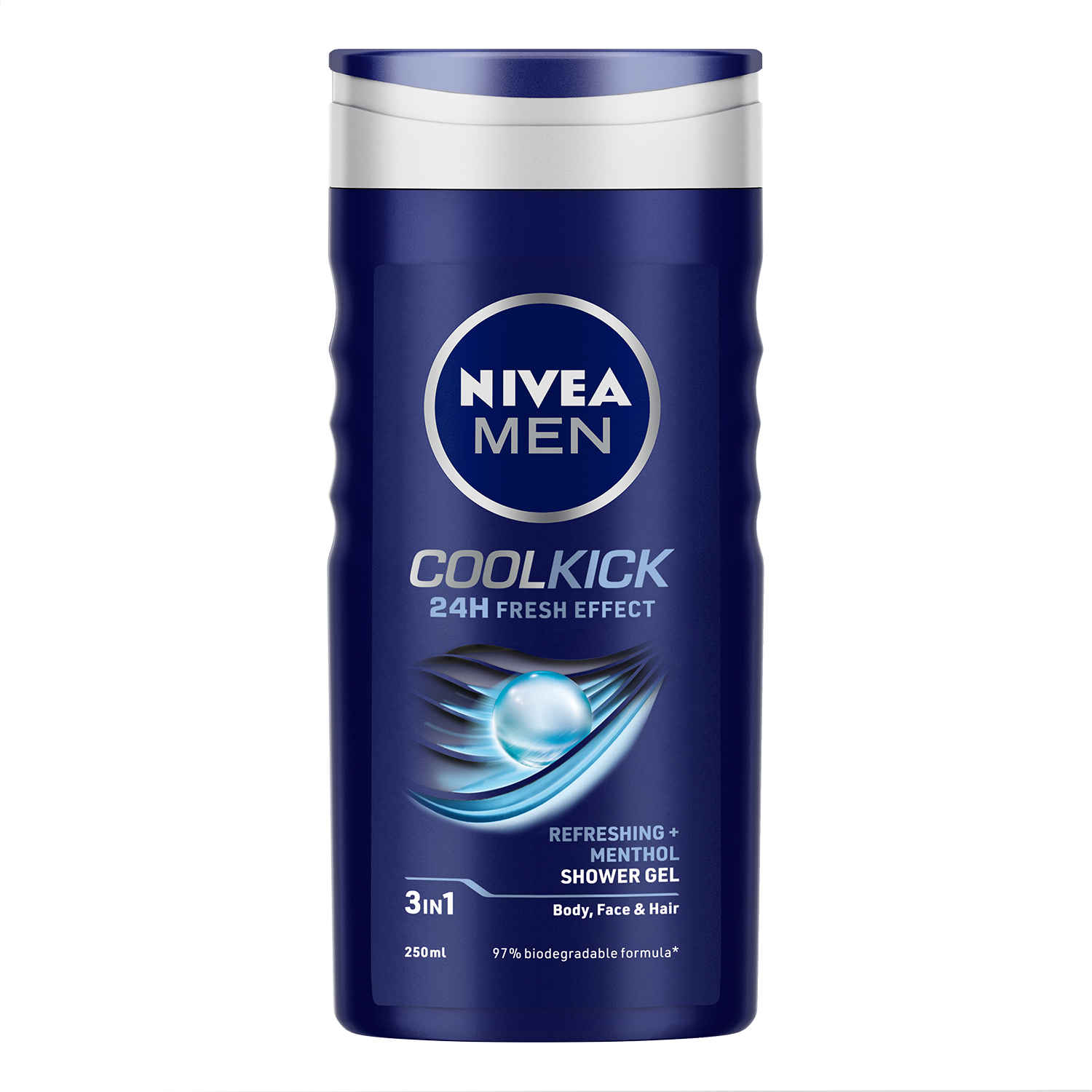 Buy Nivea Men Cool Kick Shower Gel (250 ml) - Purplle
