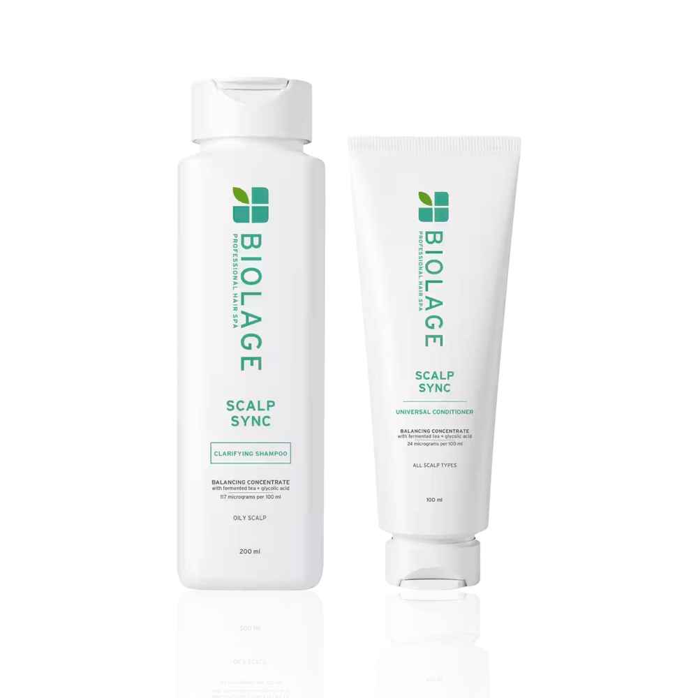 Buy Biolage Scalp Sync Clarifying & Hydrating Duo | Shampoo (200 ml) + Universal Conditioner (100 ml) - Combo of 2 - Purplle