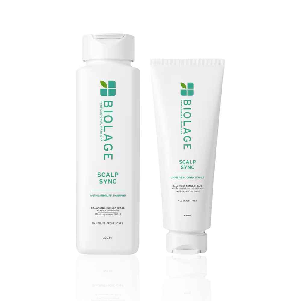Buy Biolage Scalp Sync Anti-Dandruff Duo | Shampoo (200 ml) + Universal Conditioner (100 ml) - Combo of 2 - Purplle