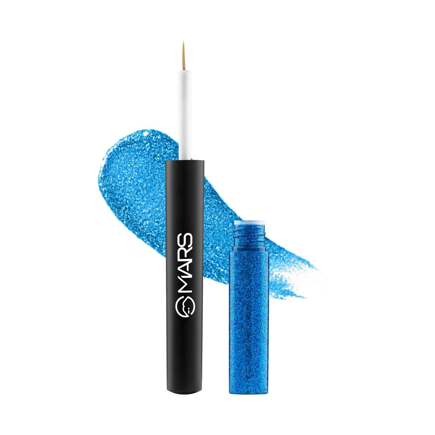 Buy MARS Twinkle Wink Glitter Eyeliner (1.6 ml) (05-MIDNIGHT-BLUE) | Long-Lasting Sparkle Liquid Liner | Smudge-Proof, Quick-Dry Eye Makeup for Party, Wedding & Festival - Purplle