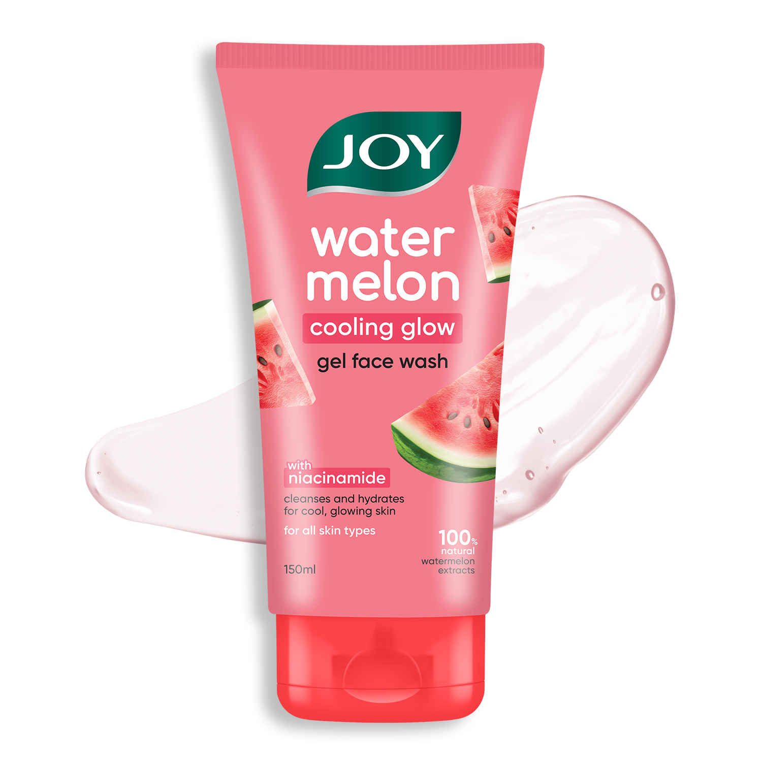 Buy Joy Watermelon Cooling Glow Gel Face Wash (150 ml) - Purplle