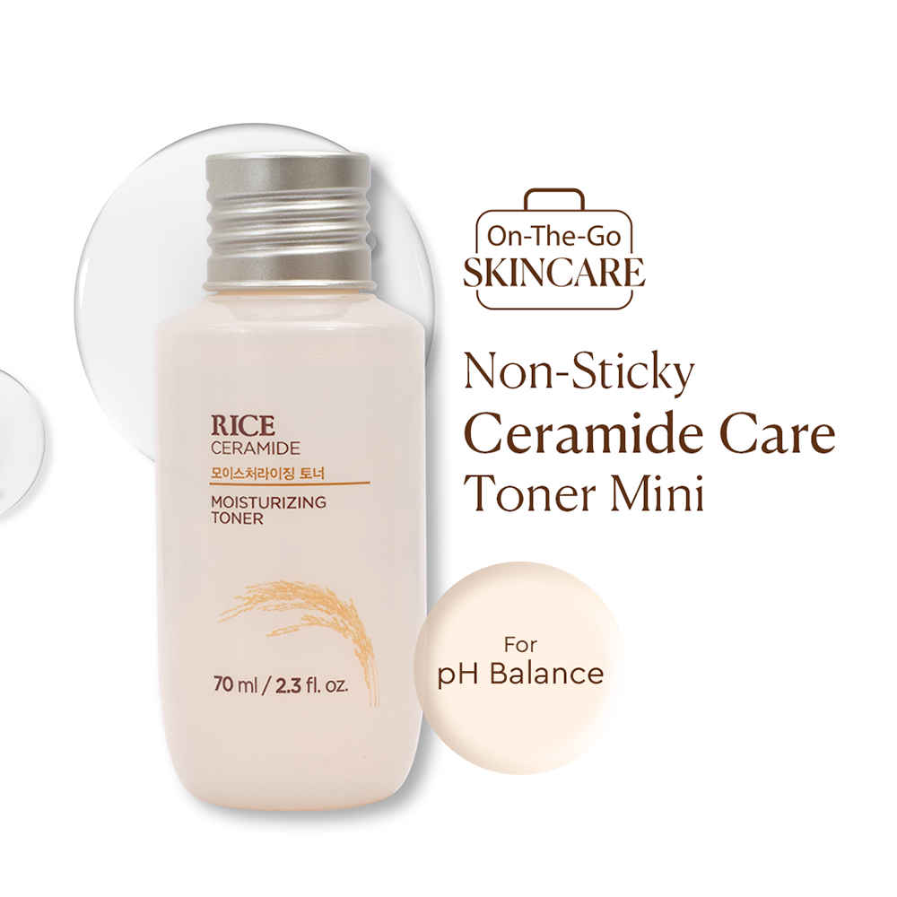 Buy The Face Shop Ceramide & Rice Face Toner (70 ml) Free - Purplle