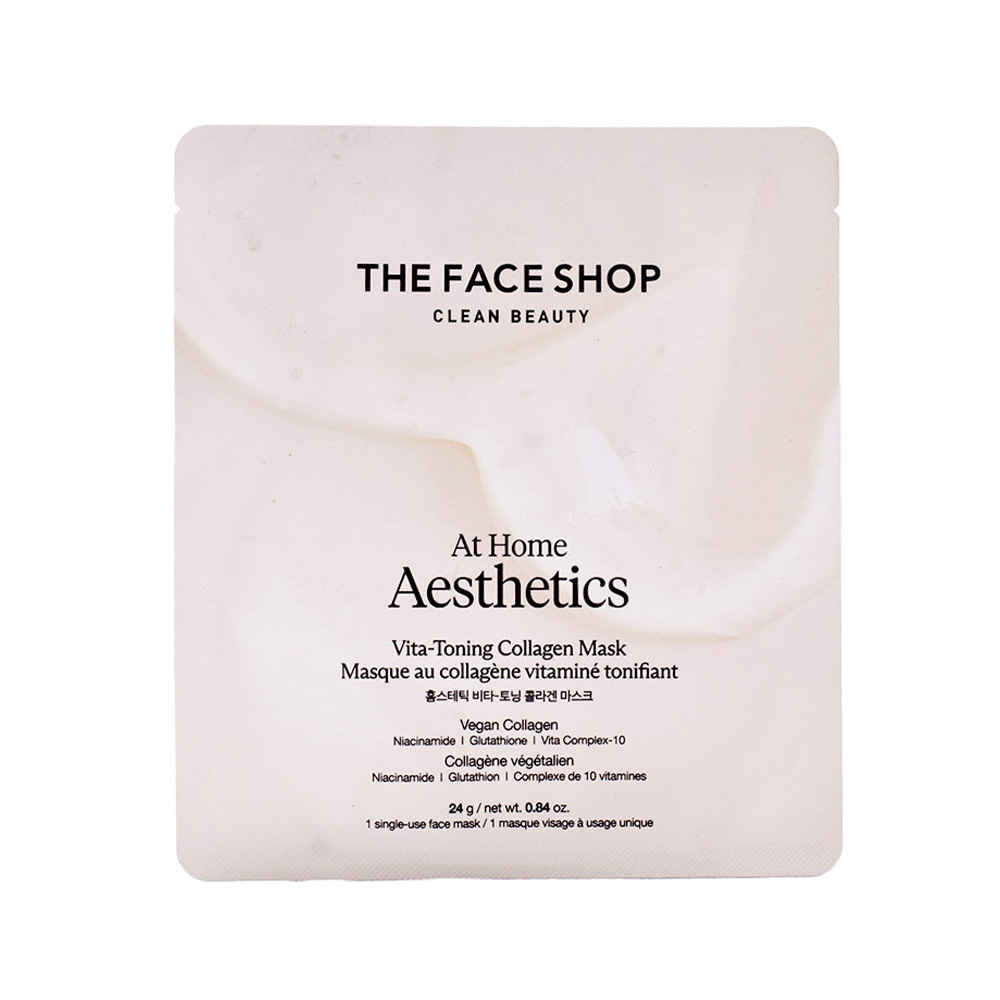 Buy The Face Shop At Home Aesthetics Vita-Toning Collagen Mask - 24 gm - Purplle