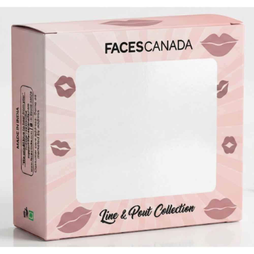 Buy Faces Canada Line & Pout Collection Lip Liner Set | Pack of 8 Matte Lip Liners | 8 Versatile Shades for Indian Skin Tones | Creamy Glide Formula | Define, Shape & Fill Lips - Purplle