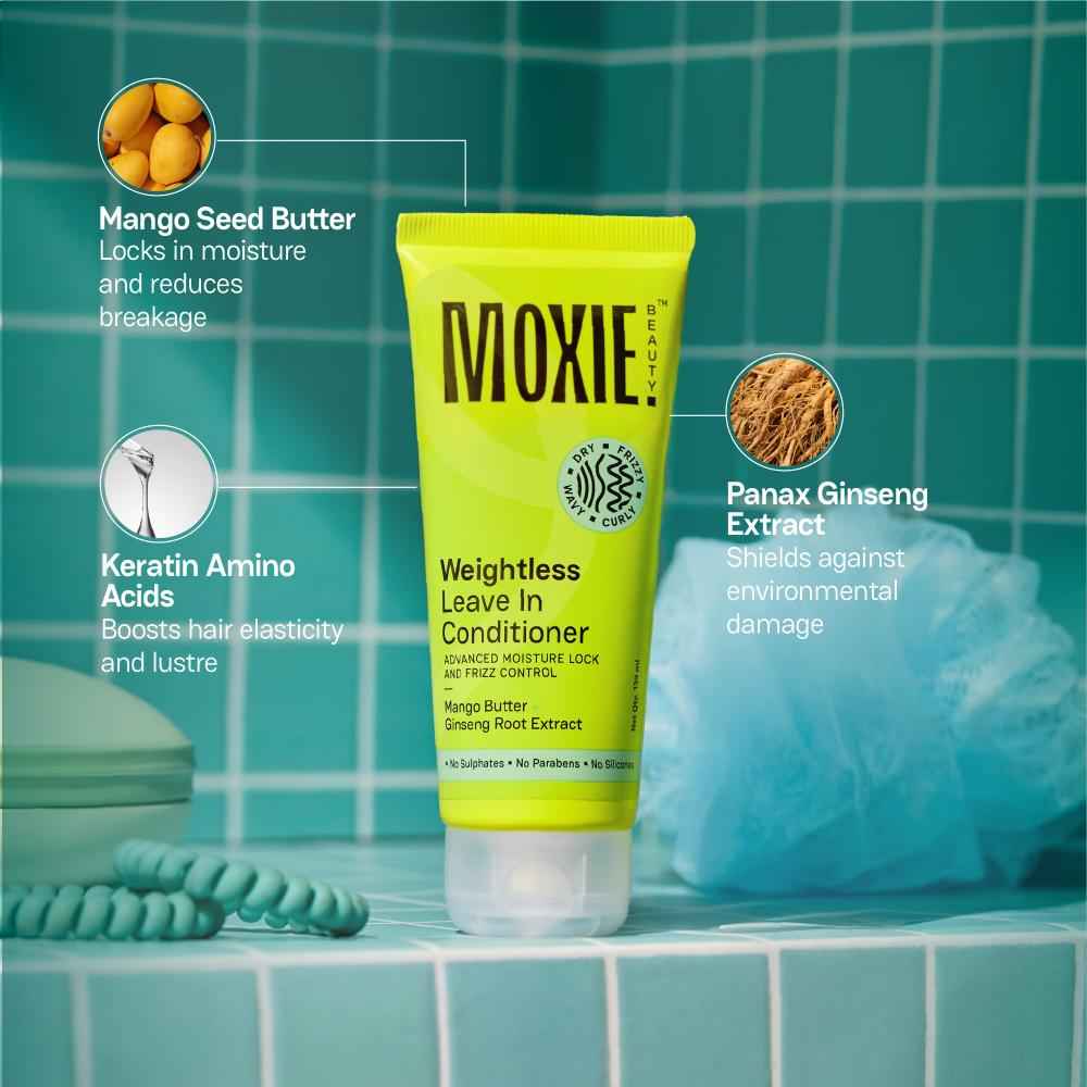 Buy Moxie Beauty Weightless Leave In Conditioner 120 ml - Purplle