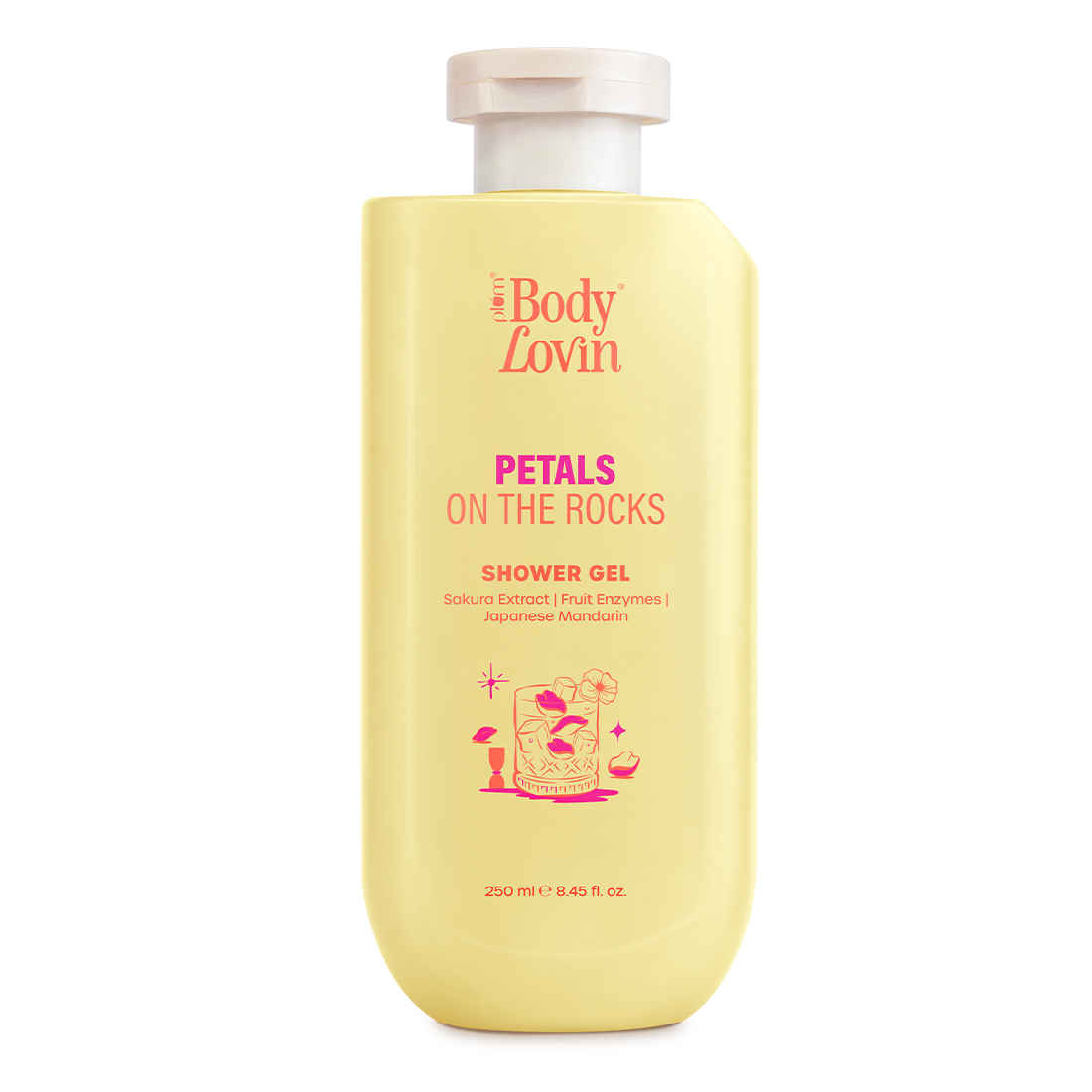 Buy Plum BodyLovin' Petals On The Rocks Shower Gel | 250 ml - Purplle