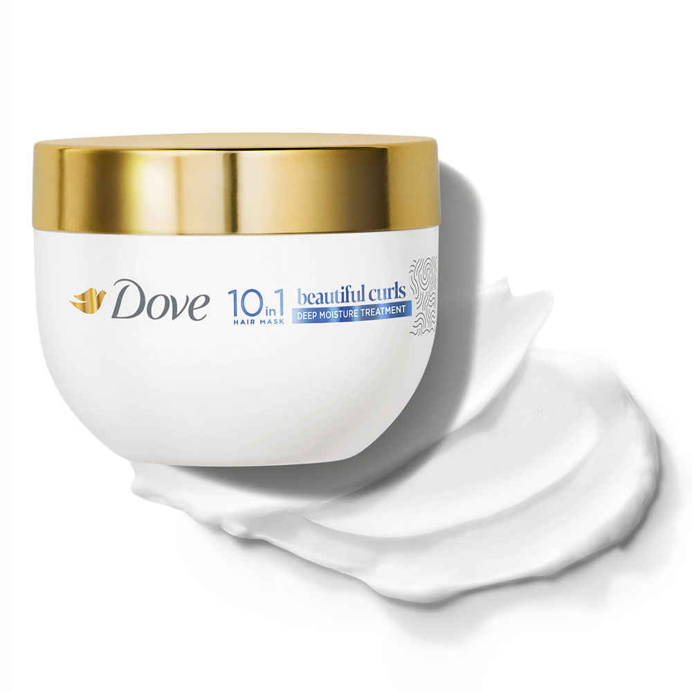 Buy Dove Beautiful Curls 10 in 1 Hair Mask (120 ml) - Purplle