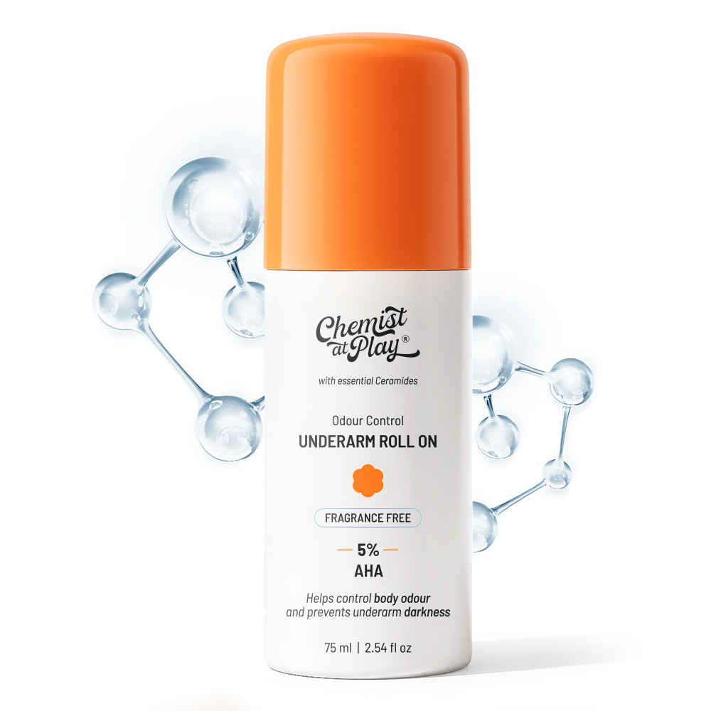 Buy Chemist at Play Fragrance Free UnderArm Roll-On 75 ml - Purplle