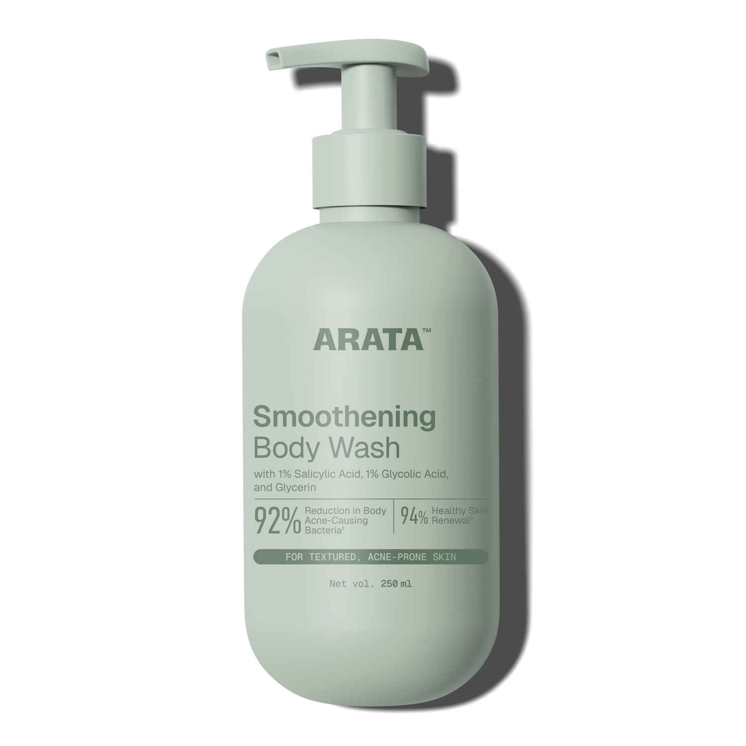 Buy Arata 1% Salicylic Acid Body Wash For Body Acne & Bumpy Skin | Exfoliates & Deep cleanses skin | For all skin types | Body Shower Gel - 250 ml - Purplle