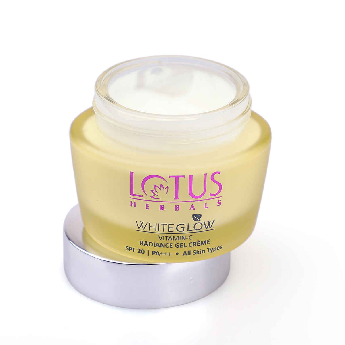Buy Lotus Herbals Whiteglow Vitamin-C Radiance Gel Creme with SPF-20 (50 gm) - Purplle