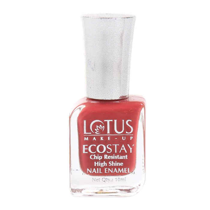 Buy Lotus Make-Up Ecostay Nail Enamel Love N Blush | Easy to Apply | Glossy Finish | 10ml - Purplle