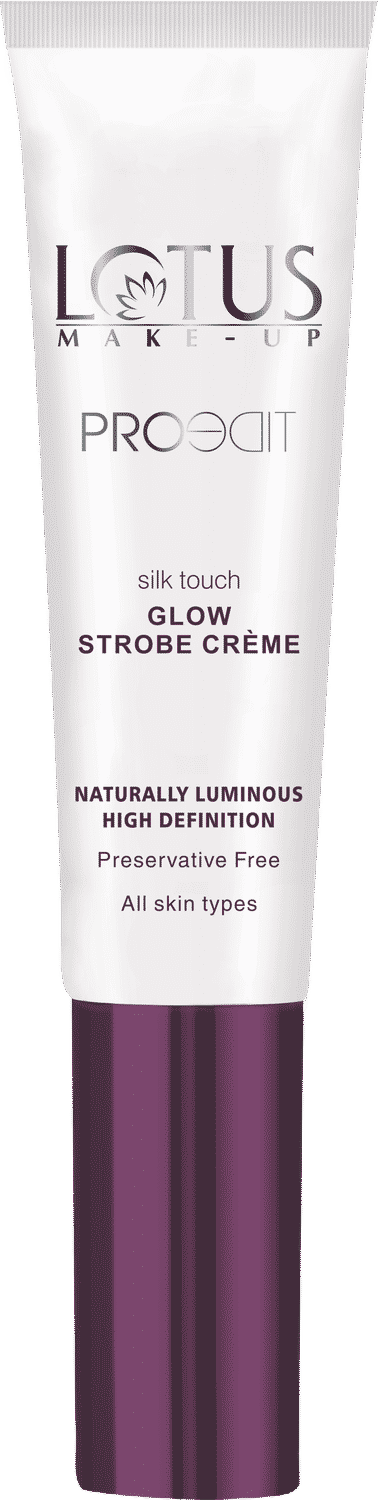 Buy Lotus Make-Up Proedit Silk Touch Glow Strobe Moisturizer Cream Pink | Vitamin E | Dewy finish | 15g - Purplle