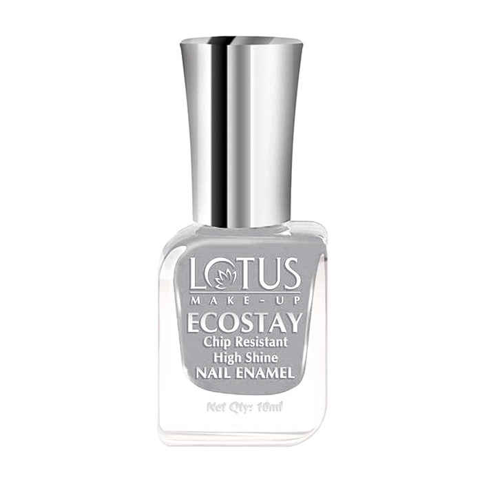 Buy Lotus Make-Up Ecostay Fantasy Nail Enamel Silver Chrome | Easy to Apply | Glossy Finish | 10ml - Purplle