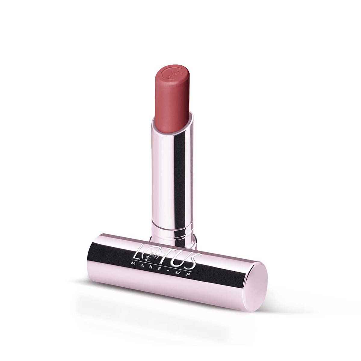 Buy Lotus Makeup Ecostay Natural Matte Lip Color - Peony NM04 | Long Lasting | Moisturising | Smudge Free |(4.2 g) - Purplle