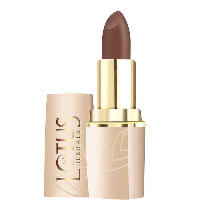 Buy Lotus Make-Up Pure Colors Matte Lip Color - Choco Chic | Vitamin E | Jojoba Oil | Shea Butter | 4.2g - Purplle