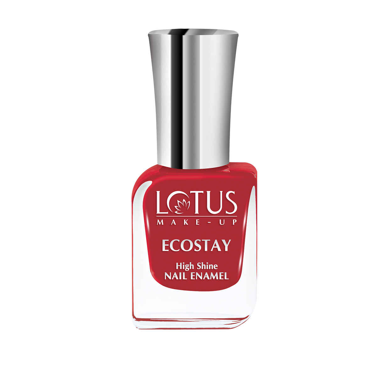 Buy Lotus Make-Up Ecostay Nail Enamel Rocking Red | Easy to Apply | Glossy Finish | 10ml - Purplle