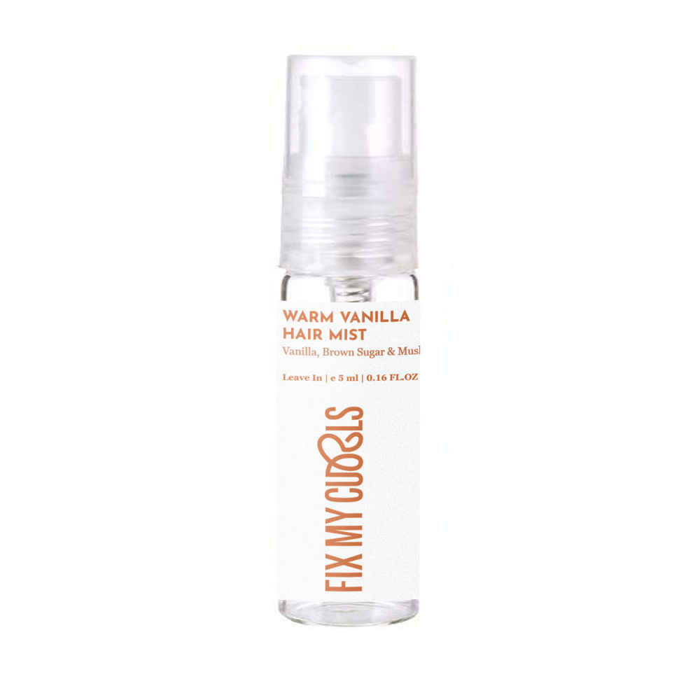 Buy Fix My Curls Warm Vanilla Hair Mist - 5 ml - Purplle