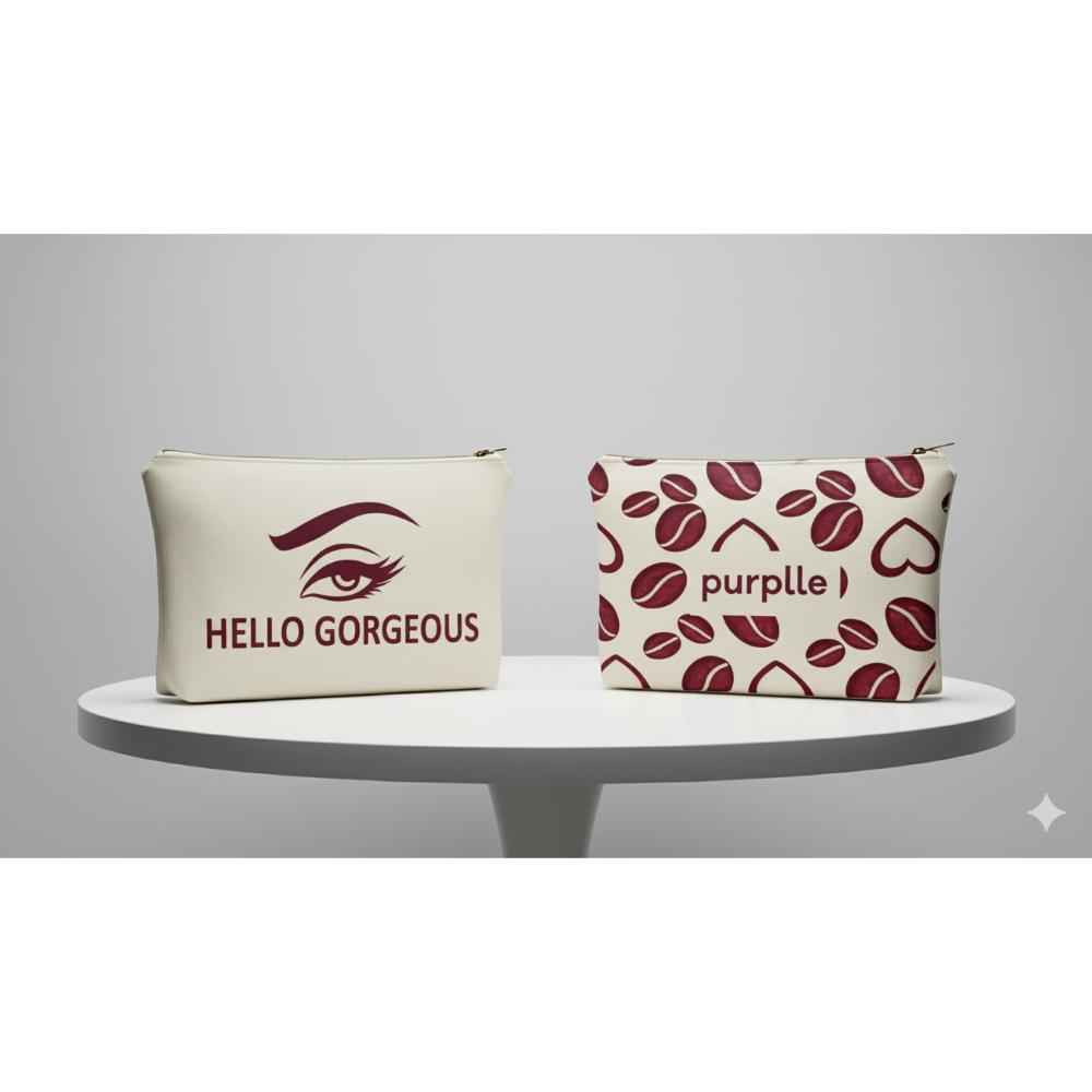 Buy Purplle GWP Canvas Pouch 4 - Hello Gorgeous 1 pc - Purplle