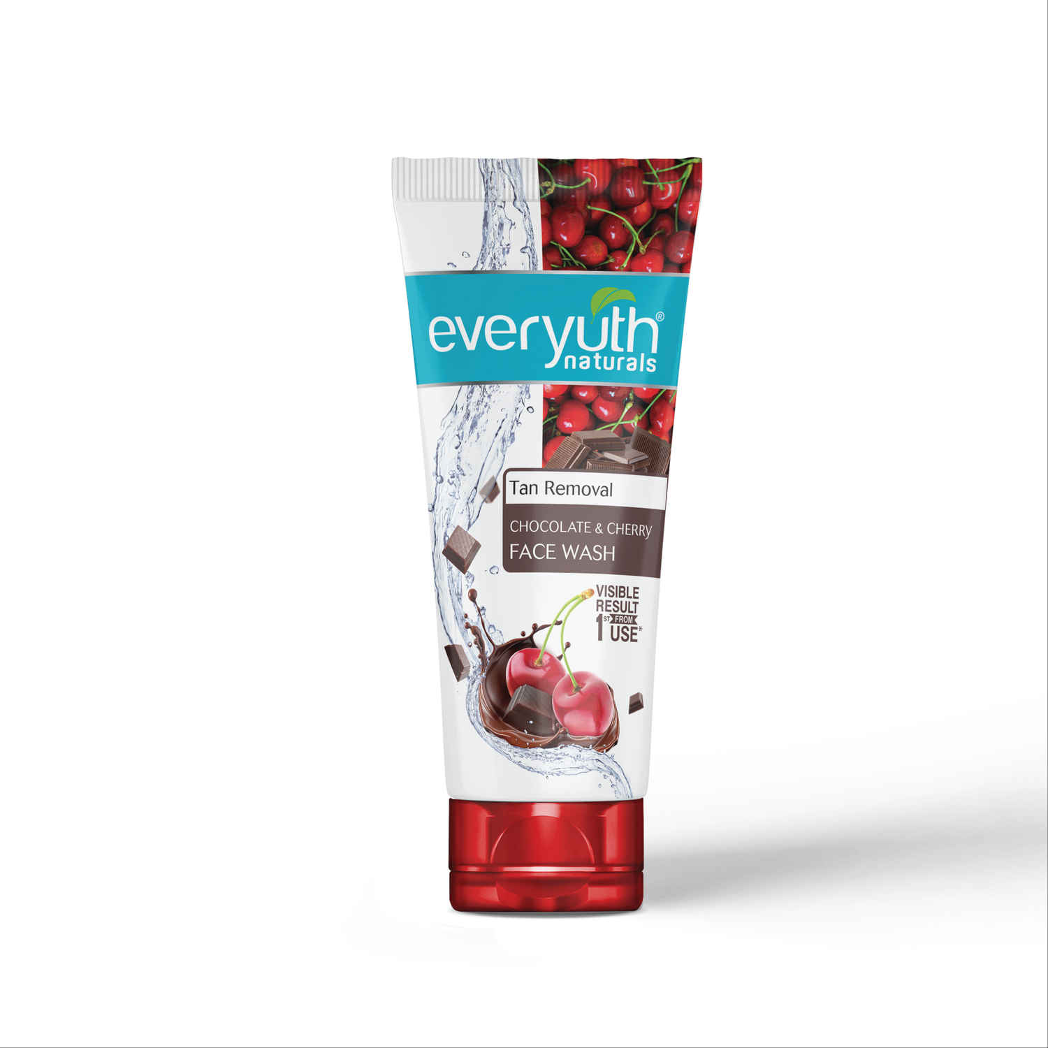 Buy Everyuth Naturals Choco Cherry Face Wash Tube 150 gm - Purplle
