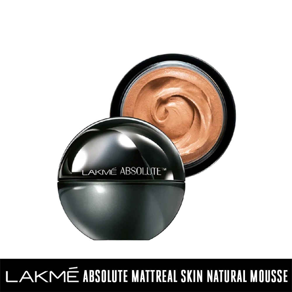 Buy Lakme Xtraordin-airy Mattereal Mousse Foundation, Matte Finish, With SPF8 - 05 Beige Honey , 25 gm - Purplle