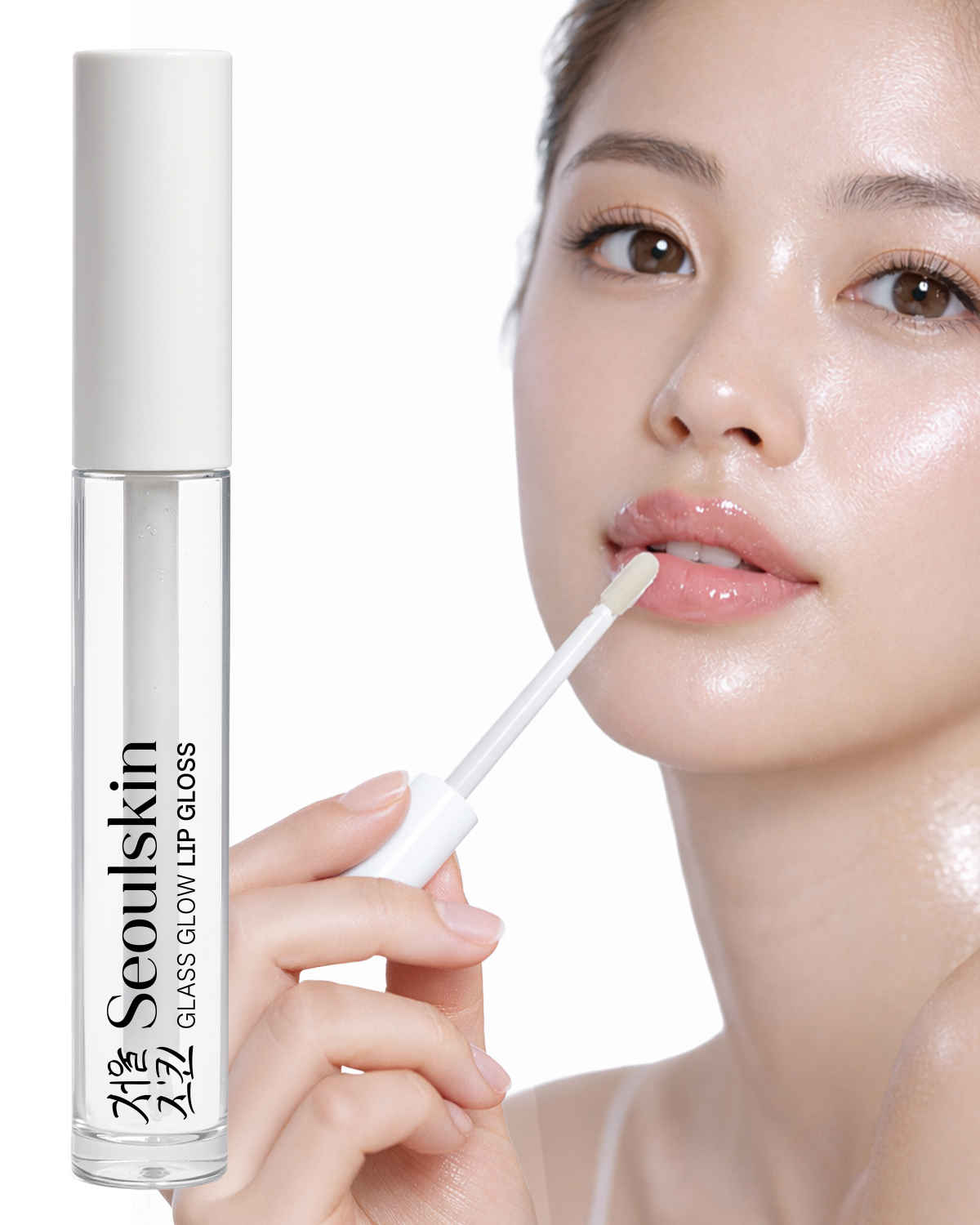 Buy Seoulskin Glass Glow Lip Gloss for Women | Hydrating & High Shine | Glossy Finish | Glass Shine | Lightweight & Non-Sticky Formula | Transparent | with Vitamin E & Shea Butter | Clear Lip Gloss | 4.2 ml - Purplle