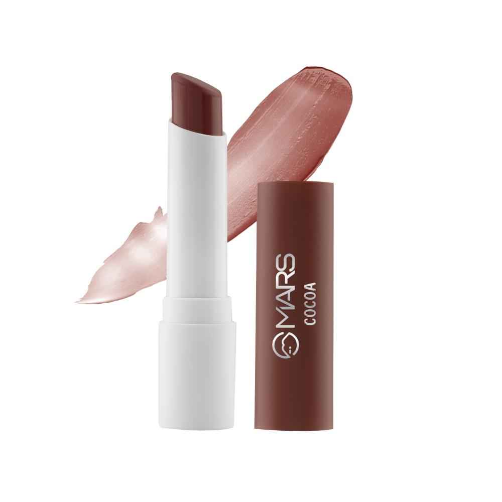 Buy MARS Aqua Splash Tinted Lip Balm Enriched with Shea Butter, Jojoba Oil, Vitamin-E & Cocoa Extract | Repair Chapped Lips | Non-Sticky, Moisturising & Nourishing (3 gm) (06-COCOA) - Purplle