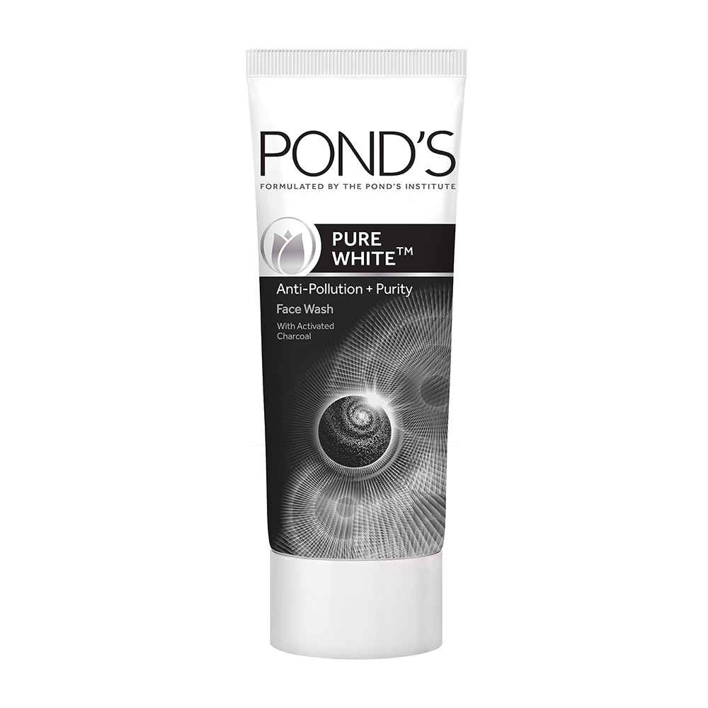 Buy Pond's Pure White Anti Pollution + Purity Face Wash (200 g) - Purplle