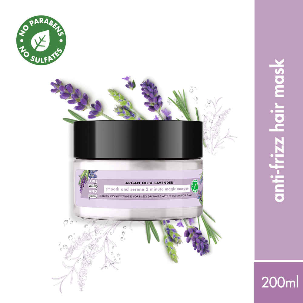 Buy Love Beauty Planet Argan Oil & Lavender Hair Mask, 200 ml - Purplle