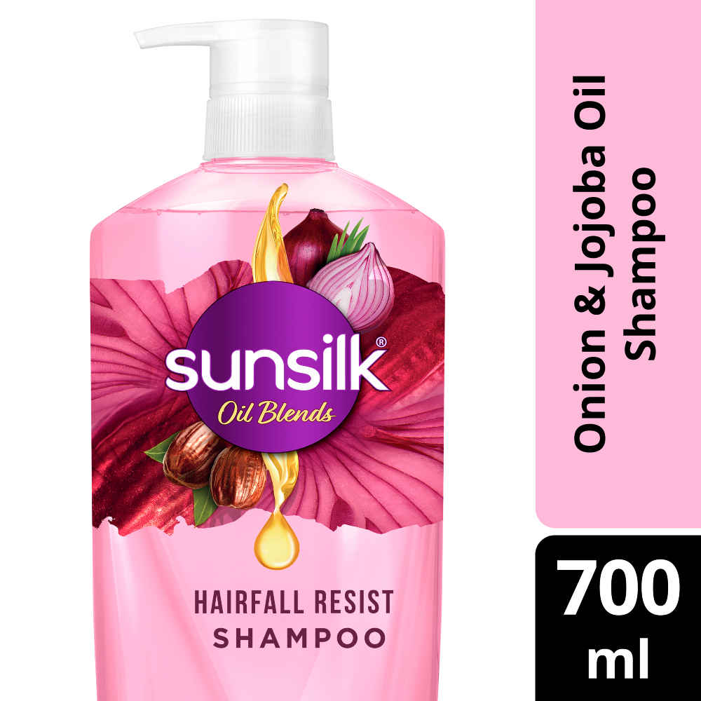 Buy Sunsilk Onion & Jojoba Oil Hairfall Shampoo|| 700 ml - Purplle