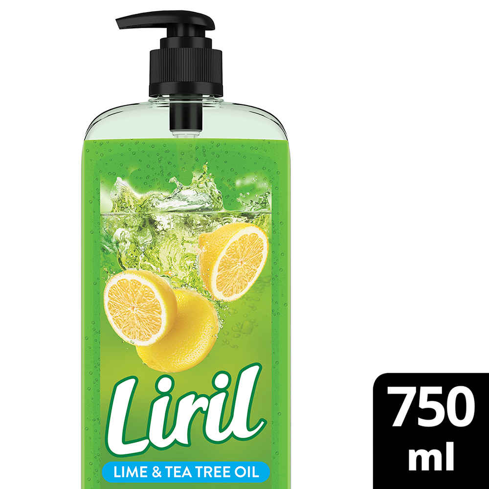 Buy Liril Lemon & Tea Tree Oil Body Wash, 750 ml - Purplle