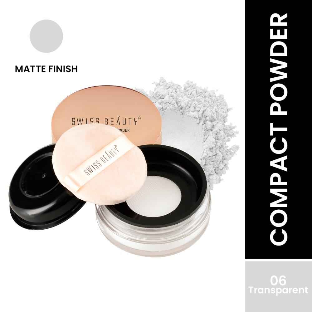 Buy Swiss Beauty Ultra Fine Loose Powder 6 Transparent (8 g) - Purplle