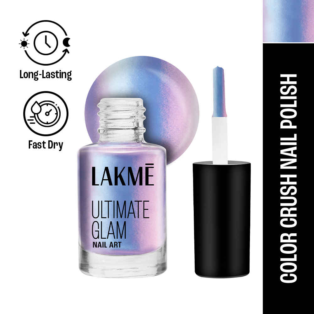Buy Lakme ULTIMATE GLAM Nail Art - U4 (6 ml) - Purplle