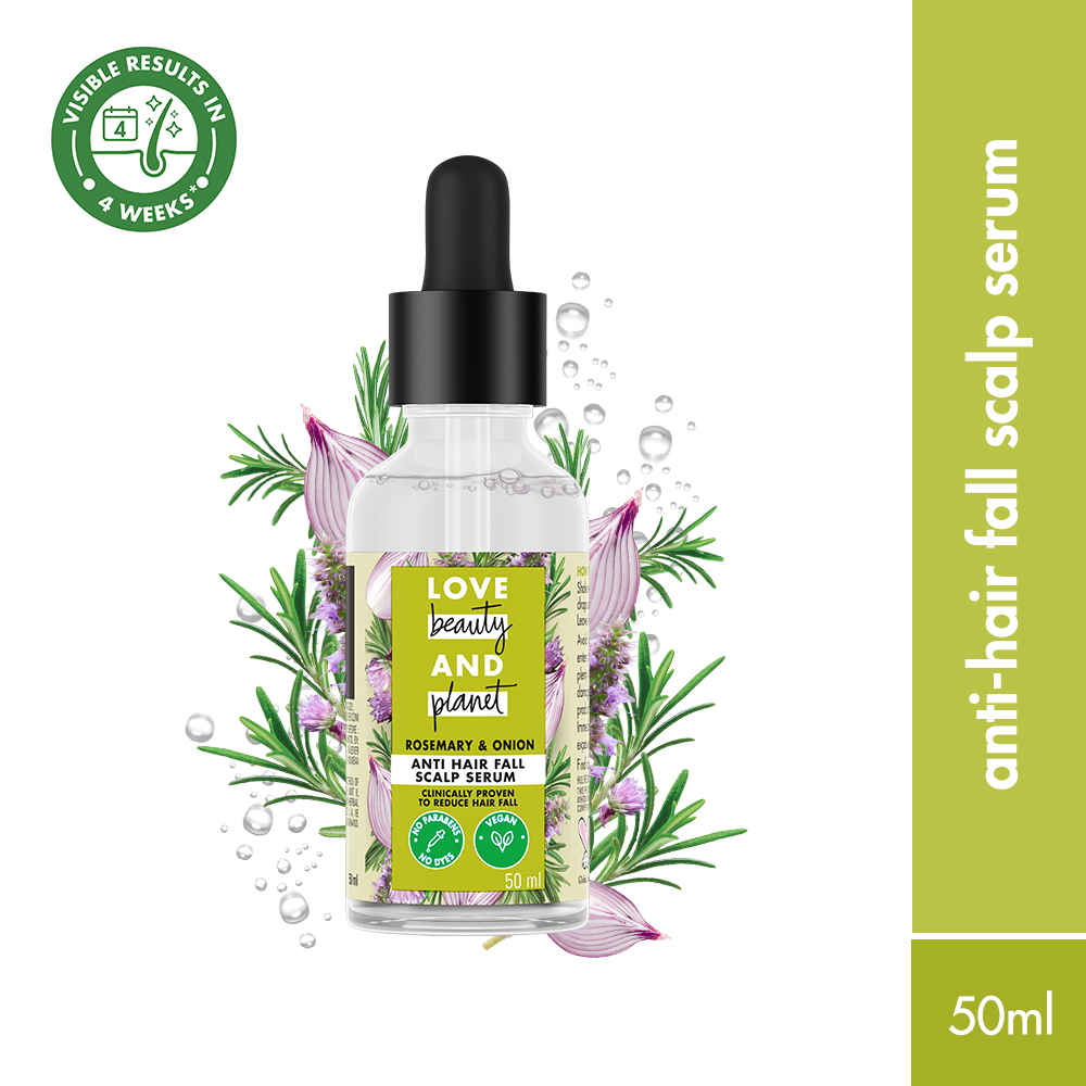 Buy Love Beauty Planet Onion & Rosemary Anti Hairfall Scalp Serum 50 ml - Purplle