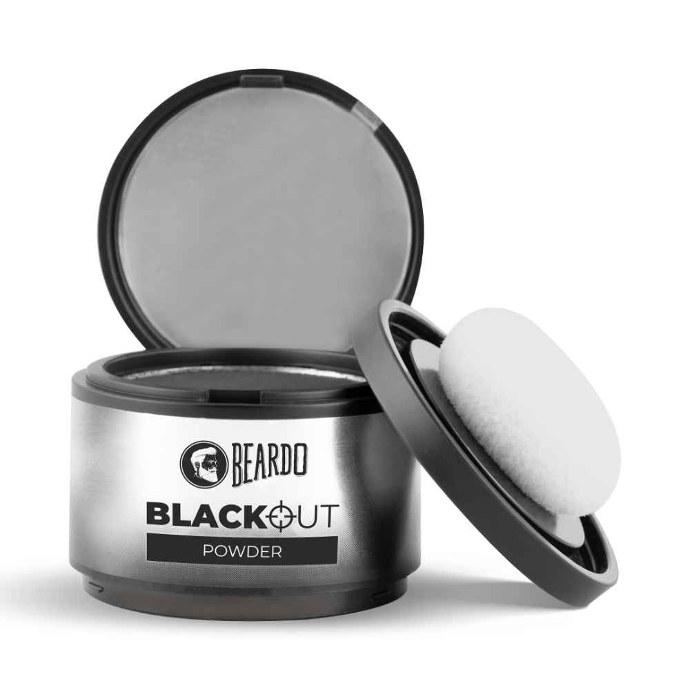 Buy Beardo Blackout Powder Hair Color 4 gm - Purplle